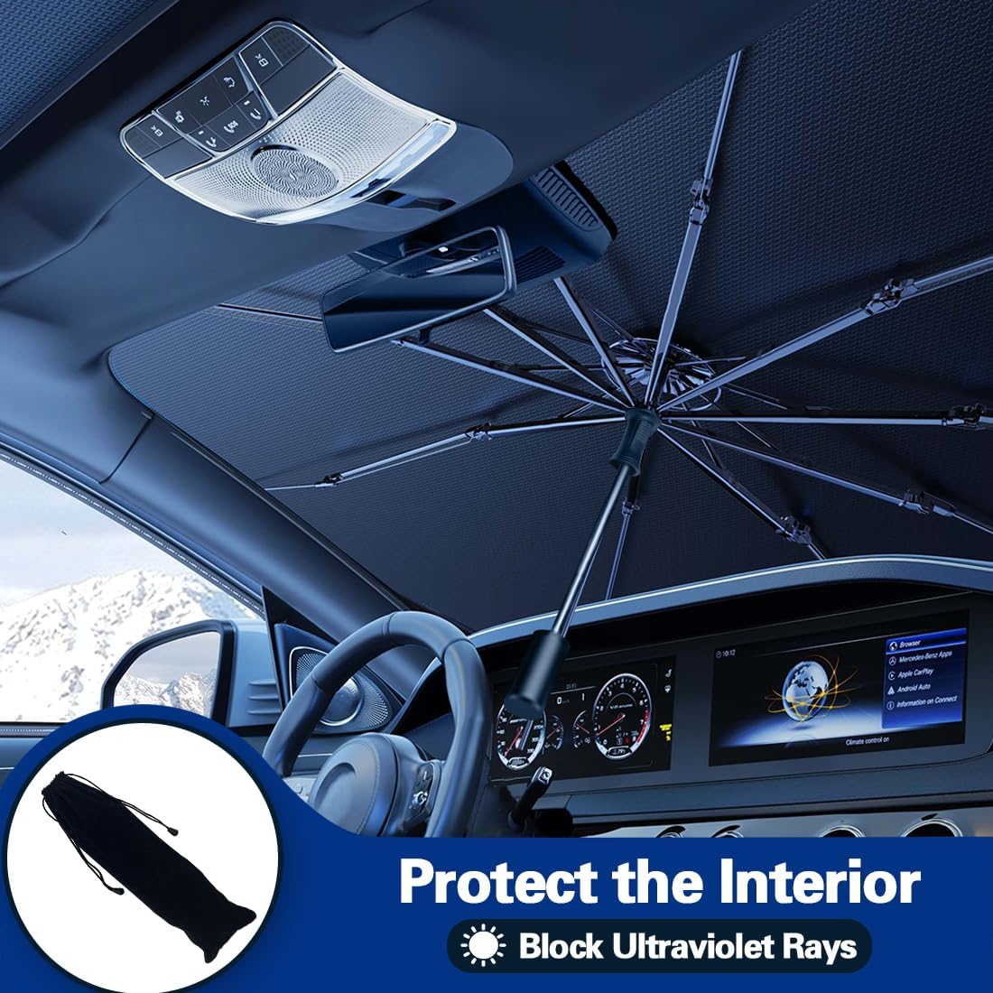 Premium Sunshade for Cool, Protected Cars