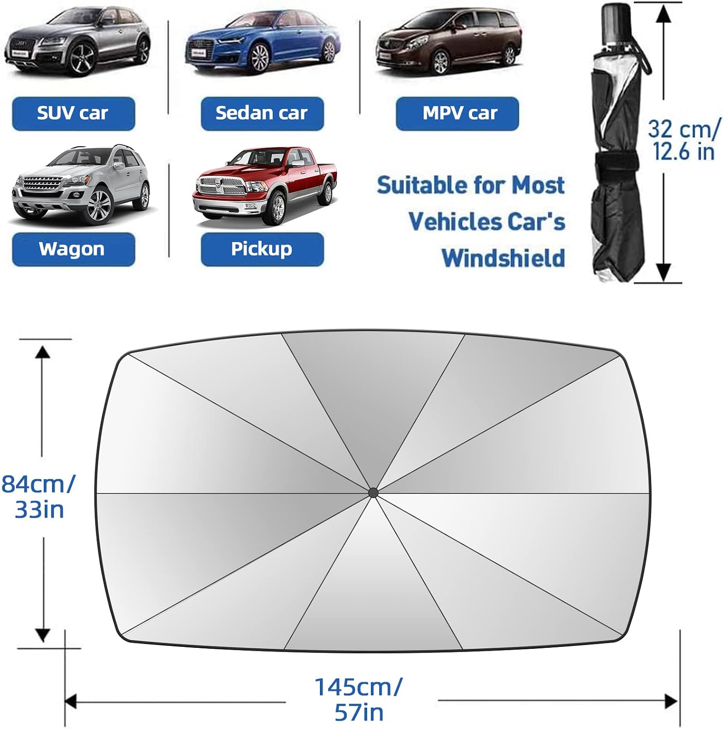 Premium Sunshade for Cool, Protected Cars